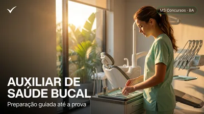 Capa: AUXILIAR DE SAÚDE BUCAL