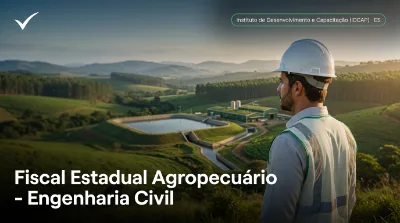 Capa: Fiscal Estadual Agropecuário - Engenharia Civil