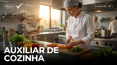 Capa: AUXILIAR DE COZINHA