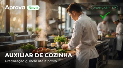 Capa: AUXILIAR DE COZINHA