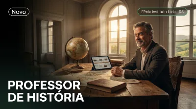 Capa: PROFESSOR DE HISTÓRIA
