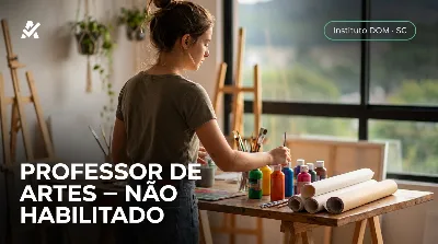 Capa: PROFESSOR DE ARTES – NÃO HABILITADO