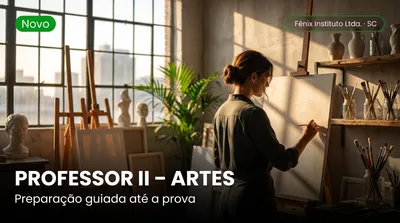 Capa: PROFESSOR II – ARTES