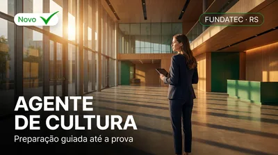 Capa: AGENTE DE CULTURA