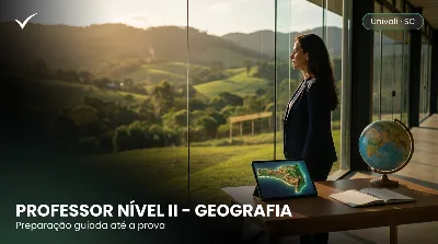 Capa: PROFESSOR NÍVEL II – GEOGRAFIA