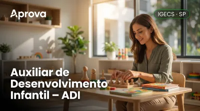Capa: Auxiliar de Desenvolvimento Infantil – ADI