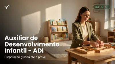 Capa: Auxiliar de Desenvolvimento Infantil – ADI