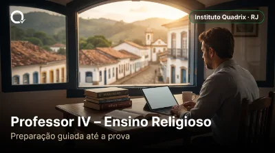 Capa: Professor IV – Ensino Religioso