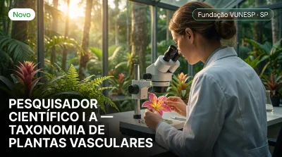 Capa: PESQUISADOR CIENTÍFICO I A — TAXONOMIA DE PLANTAS VASCULARES: I – ANGIOSPERMAS