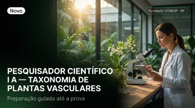 Capa: PESQUISADOR CIENTÍFICO I A — TAXONOMIA DE PLANTAS VASCULARES: I – ANGIOSPERMAS