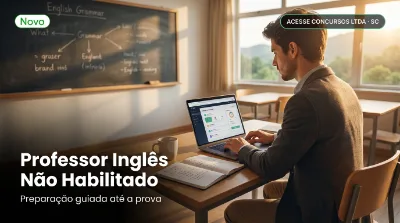 Capa: Professor Inglês Não Habilitado