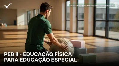 Capa: PEB II - EDUCAÇÃO FÍSICA PARA EDUCAÇÃO ESPECIAL