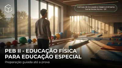 Capa: PEB II - EDUCAÇÃO FÍSICA PARA EDUCAÇÃO ESPECIAL