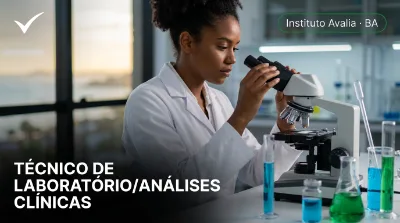 Capa: TÉCNICO DE LABORATÓRIO/ANÁLISES CLÍNICAS