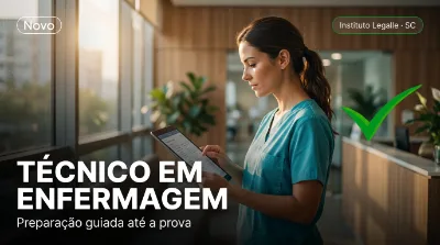 Capa: TÉCNICO EM ENFERMAGEM