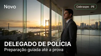 Capa: DELEGADO DE POLÍCIA