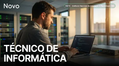 Capa: TÉCNICO DE INFORMÁTICA