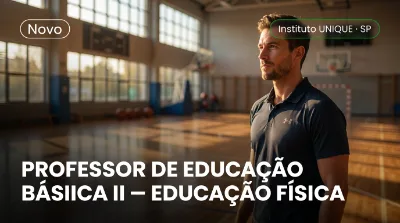 Capa: PROFESSOR DE EDUCAÇÃO BÁSICA II – EDUCAÇÃO FÍSICA