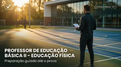 Capa: PROFESSOR DE EDUCAÇÃO BÁSICA II – EDUCAÇÃO FÍSICA