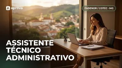 Capa: ASSISTENTE TÉCNICO ADMINISTRATIVO