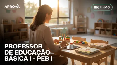 Capa: PROFESSOR DE EDUCAÇÃO BÁSICA I - PEB I