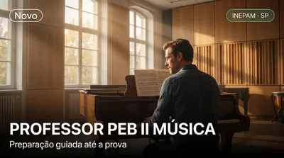 Capa: PROFESSOR PEB II MÚSICA