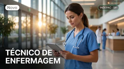 Capa: TÉCNICO DE ENFERMAGEM
