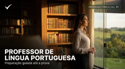 Capa: PROFESSOR DE LÍNGUA PORTUGUESA