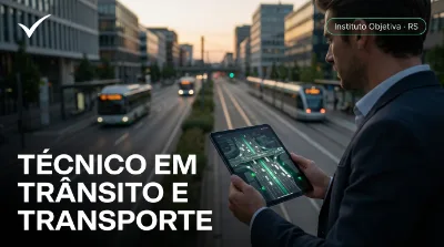 Capa: TÉCNICO EM TRÂNSITO E TRANSPORTE