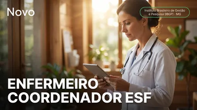 Capa: ENFERMEIRO COORDENADOR ESF