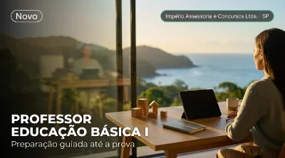 Capa: PROFESSOR EDUCAÇÃO BÁSICA I