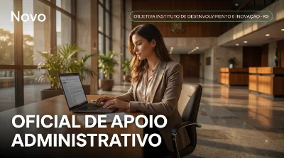 Capa: OFICIAL DE APOIO ADMINISTRATIVO