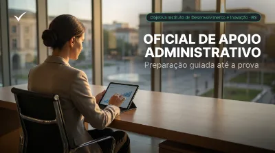 Capa: OFICIAL DE APOIO ADMINISTRATIVO