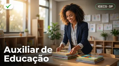Capa: Auxiliar de Educação