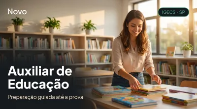 Capa: Auxiliar de Educação