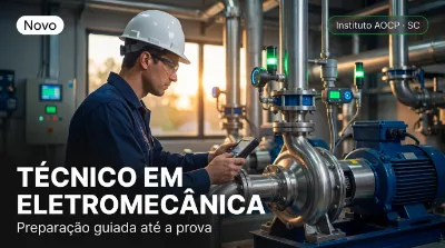 Capa: TÉCNICO EM ELETROMECÂNICA