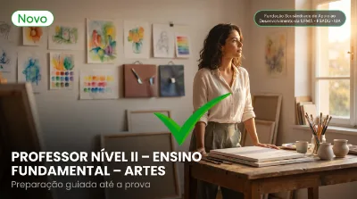 Capa: PROFESSOR NÍVEL II – ENSINO FUNDAMENTAL – ARTES