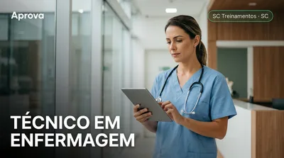 Capa: TÉCNICO EM ENFERMAGEM