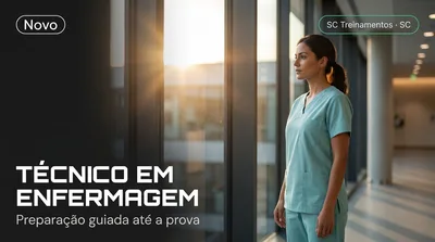 Capa: TÉCNICO EM ENFERMAGEM