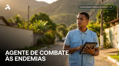 Capa: AGENTE DE COMBATE ÀS ENDEMIAS