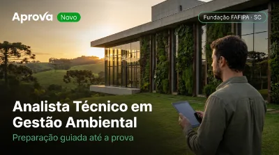 Capa: Analista Técnico em Gestão Ambiental