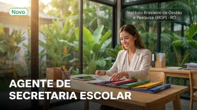 Capa: AGENTE DE SECRETARIA ESCOLAR