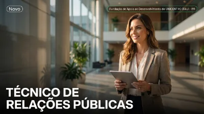 Capa: TÉCNICO DE RELAÇÕES PÚBLICAS