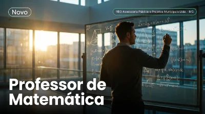 Capa: Professor de Matemática