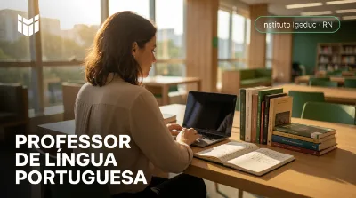 Capa: PROFESSOR DE LÍNGUA PORTUGUESA