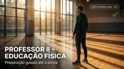 Capa: PROFESSOR II – EDUCAÇÃO FÍSICA
