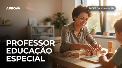 Capa: PROFESSOR EDUCAÇÃO ESPECIAL
