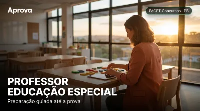 Capa: PROFESSOR EDUCAÇÃO ESPECIAL