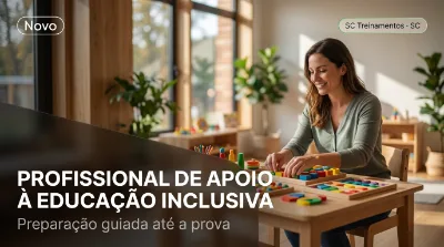 Capa: PROFISSIONAL DE APOIO À EDUCAÇÃO INCLUSIVA