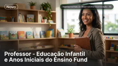 Capa: Professor - Educação Infantil e Anos Iniciais do Ensino Fundamental